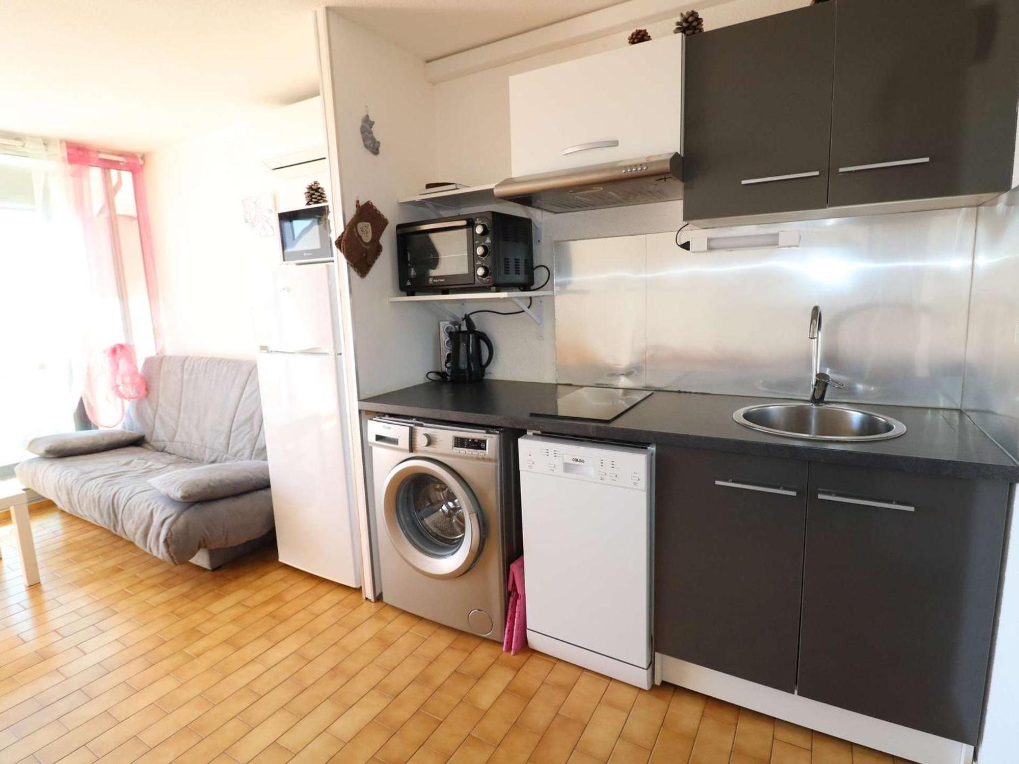 Studio Le Grau-du-Roi, 1 pièce, 5 personnes - FR-1-307-140 Extérieur photo